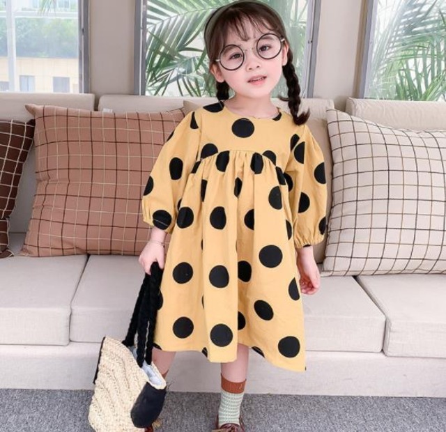 キッズ ドットワンピース 韓国子供服 くすみカラースカート レトロワンピ Syanu Shop子供服 韓国子供服 韓国ベビー服 キッズベビー キッズ ドットワンピース 韓国子供服 くすみカラースカート レトロワンピ Syanu Shop子供服 韓国子供服 韓国ベビー服 キッズベビー