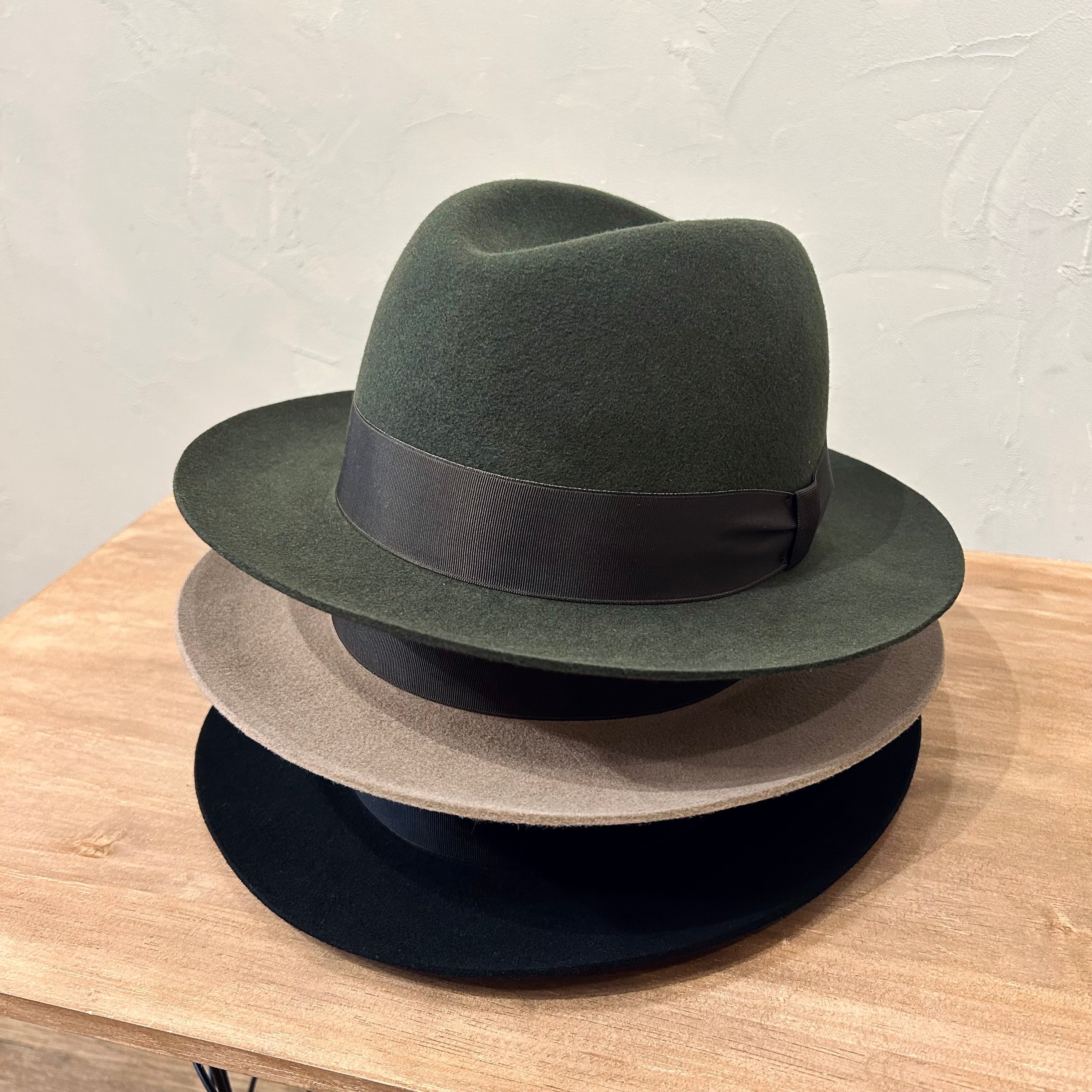 BRUH WOOL CENTER CREASE HAT | MYHAT (マイハット) 帽子屋