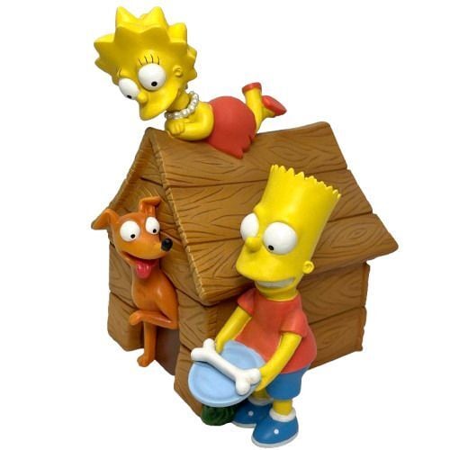 The Simpsons Bart and Lisa Coin Bank ザ・シンプソンズ バート