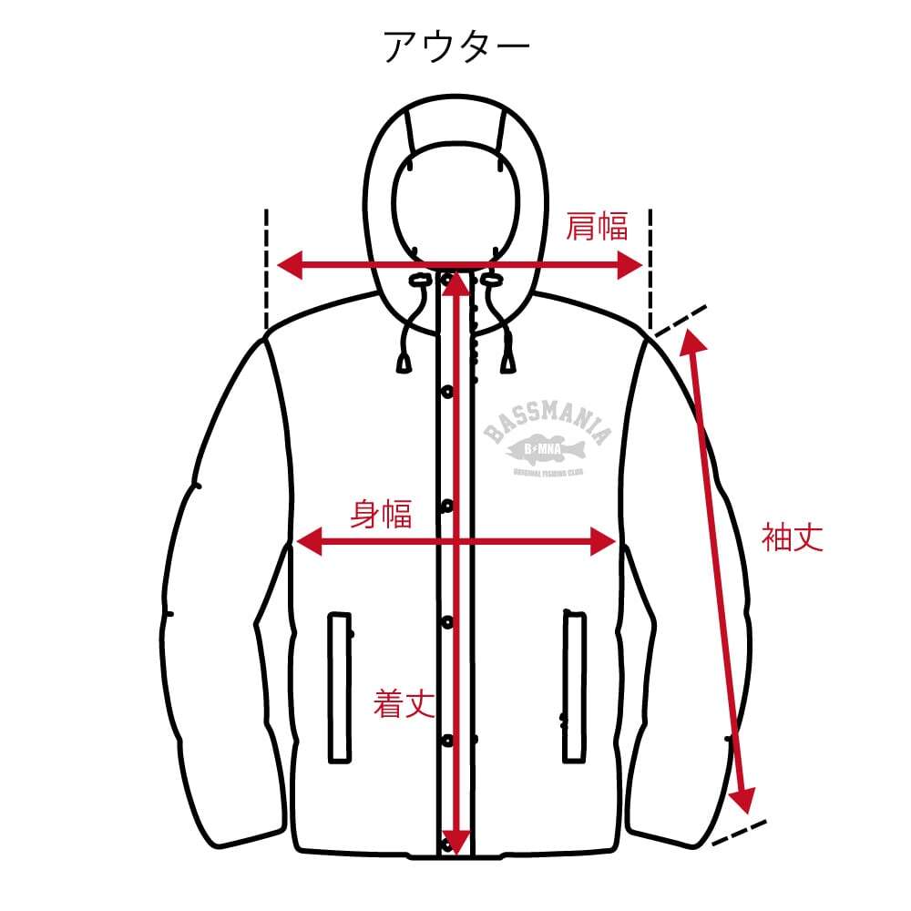 アーチロゴマウンテングースダウンジャケット ［BLK］［限定生産