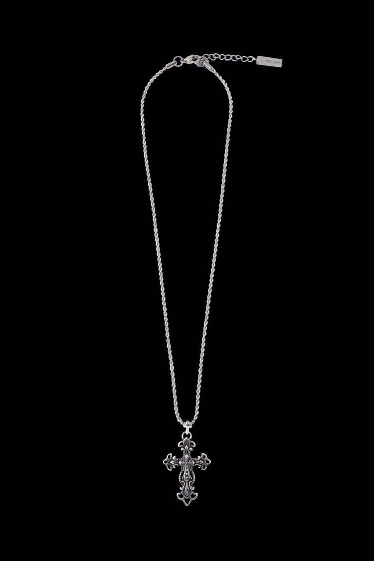 IVE 本国 ファンコン MD ネックレス ガウル ☆IVE ガウル 着用！！【ReinSein】Vintage Enamel Cross Necklace