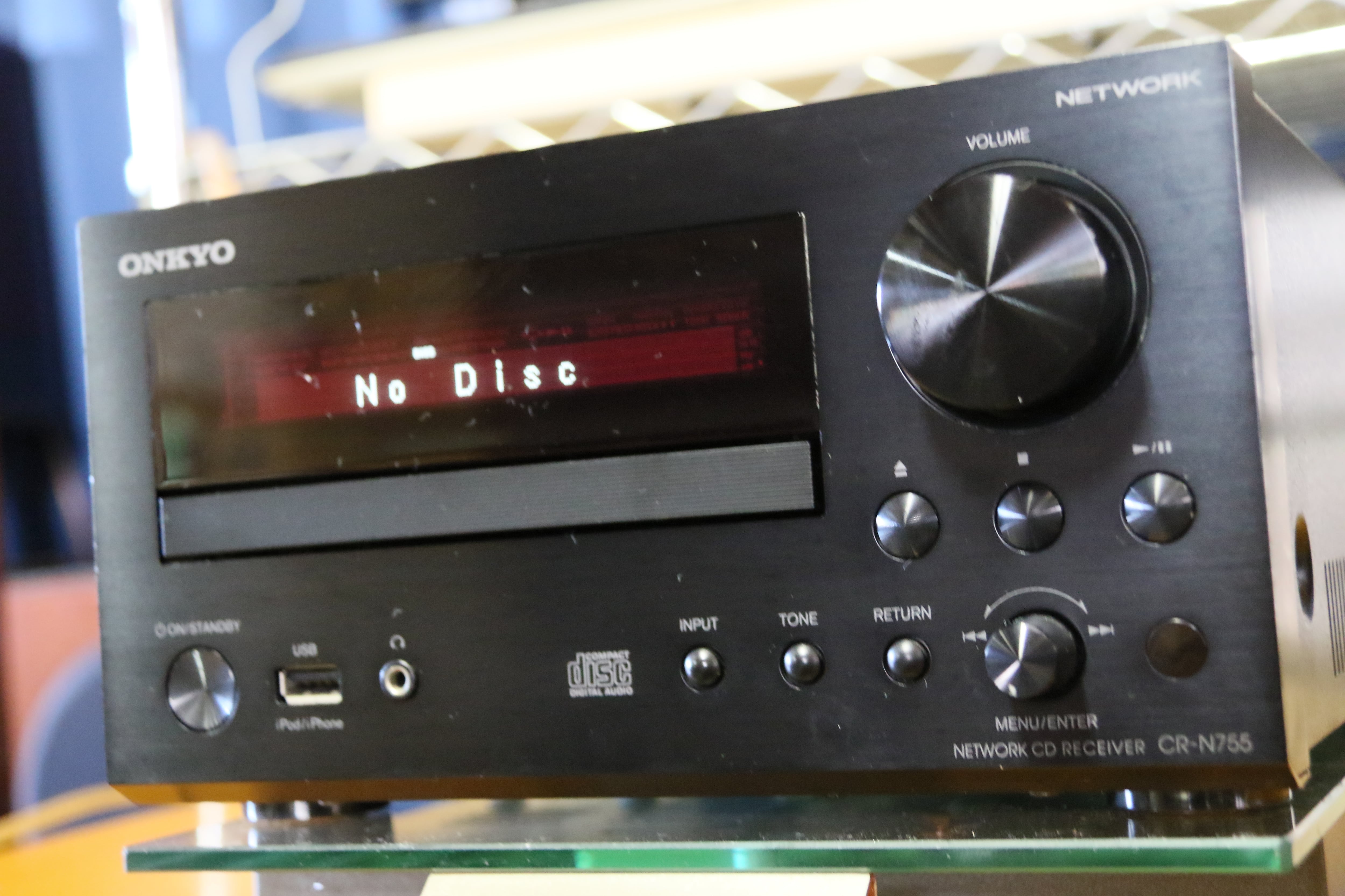 ディスクリートアンプ搭載！】ONKYO CR-N755 CDレシーバー CD/ﾁｭｰﾅ