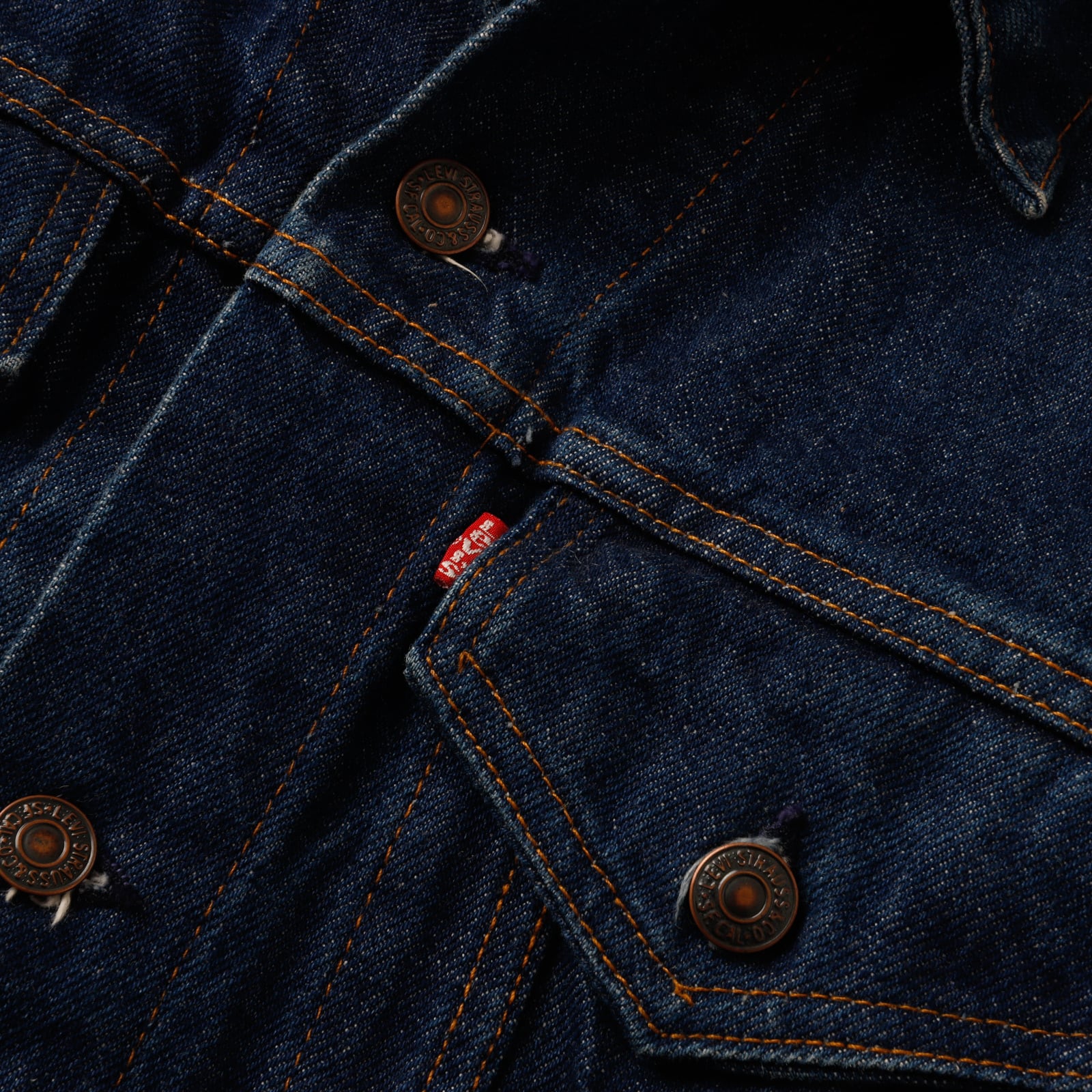 濃紺】80s Levis 71506 0216 Denim jacket size46L about size XL