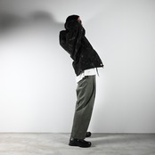 Leh / Photographer Jacketにbarbell object / leather jktコーディネート