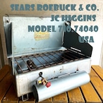 シアーズ JC HIGGINS JCヒギンズ 710.74040 ツーバーナー スカイブルー ストーブ USA アメリカ製 SEARS 激レア 希少 完全分解済 燃焼安定