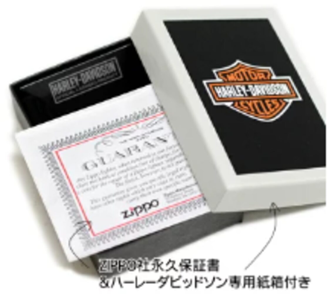 ZIPPO HARLEY-DAVIDSON HDP-62 メイクメタル イオンブラック