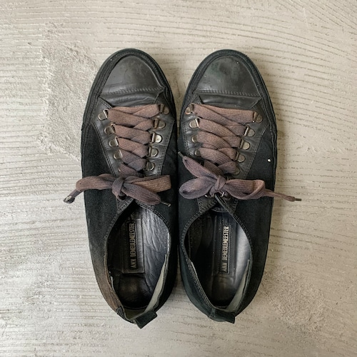 Ann Demeulemeester / Faded leather sneakers