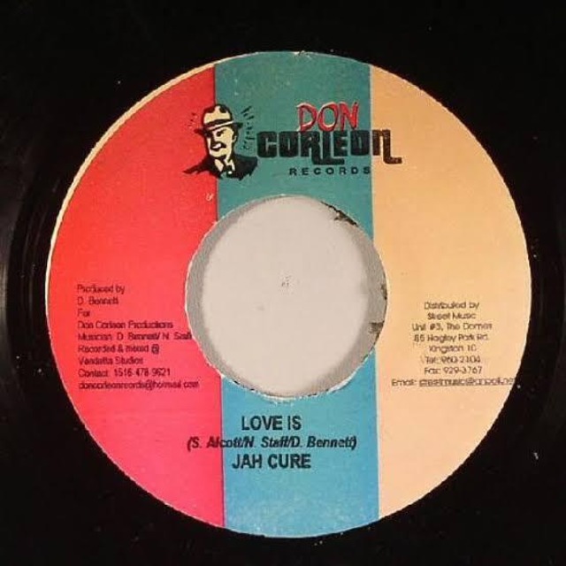 Jah Cure ‎/ Love Is 7inch