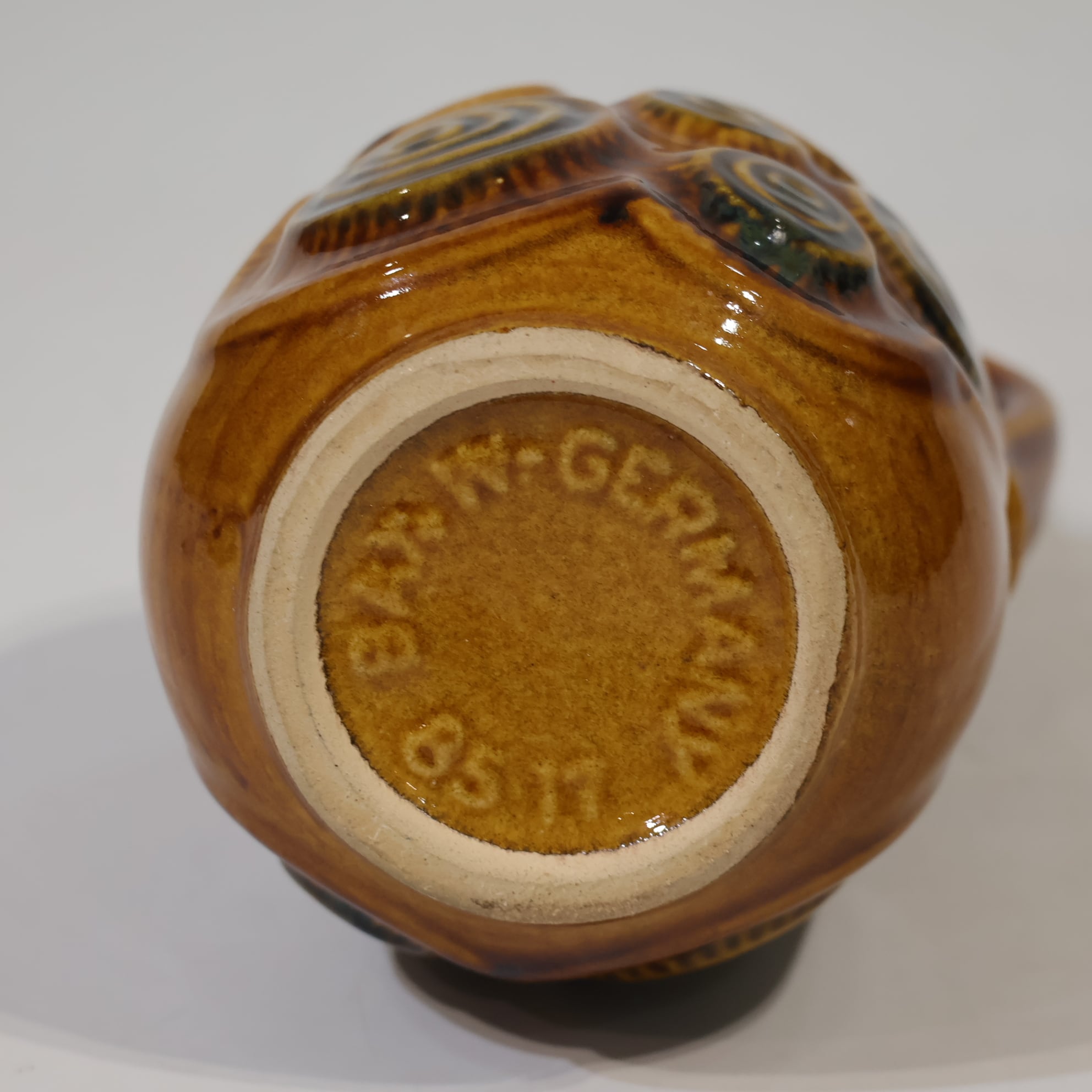 Bay Keramik-- 17.4㎝ | Fat Lava & German Art Pottery