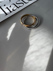 ダブルカーブジルコニアリング