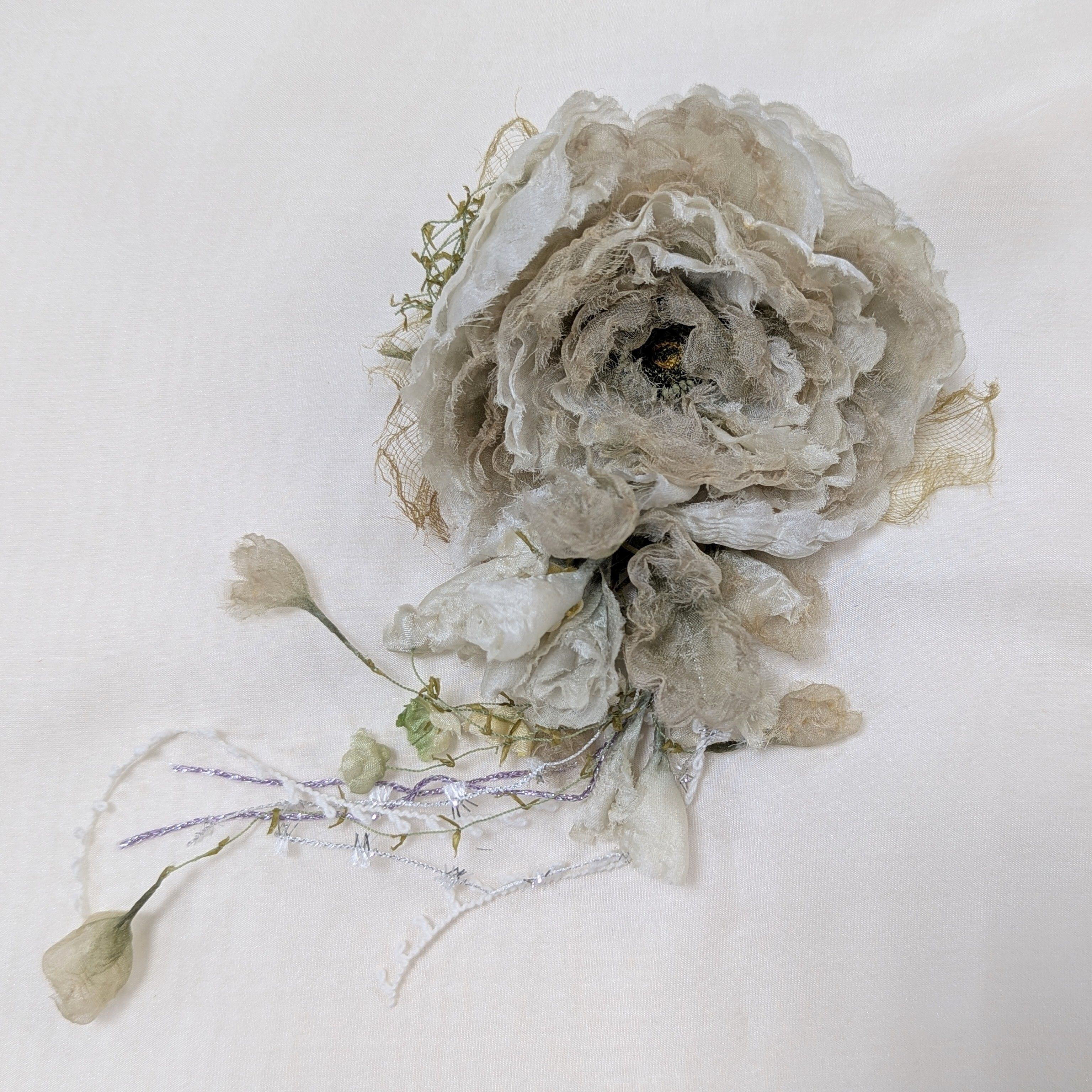 布花 小ぶりなマーガレット（紫） | 癒花-Yurarika-