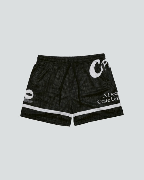 CRATE 10th Anniversary Mesh Shorts -WAKO- BLACK