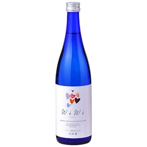 【ワイン酵母仕込み】WiWi (わいわい) 純米吟醸酒 720ml お酒 日本酒 新潟 高野酒造