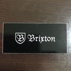 【ST-175】 Brixton ブリクストン Skateboard スケートボード ステッカー ブラック