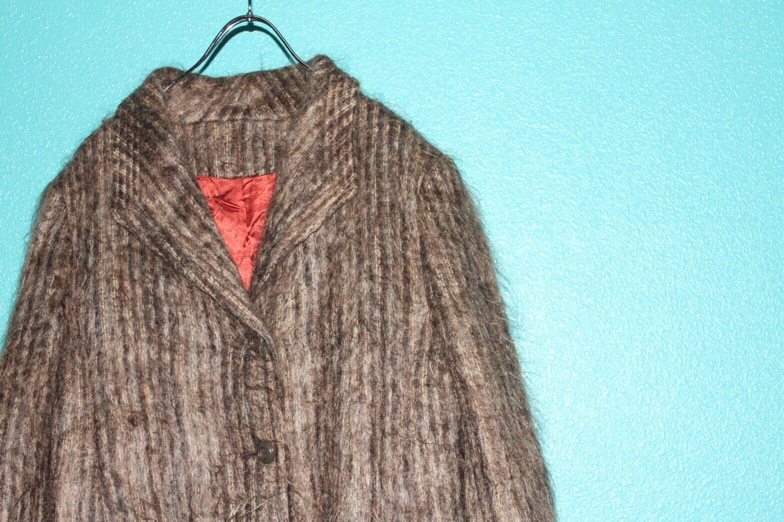 70s Mohair Coat England製 | VOLAR
