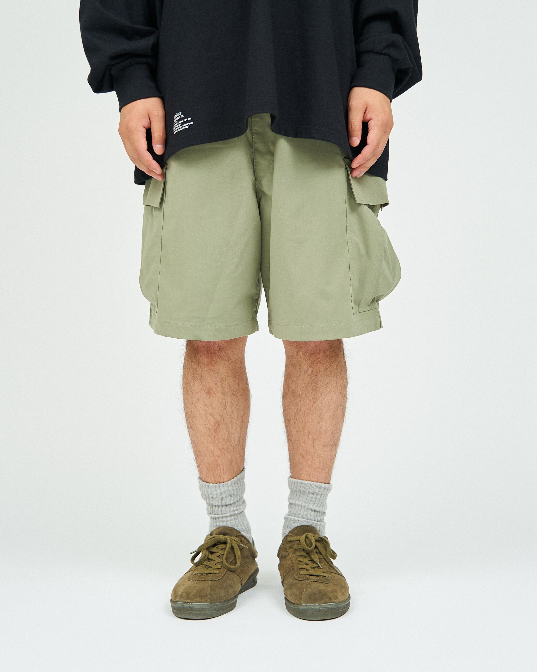 FreshService｜MICRO TYPEWRITER CARGO SHORTS | 眠家オンラインストア