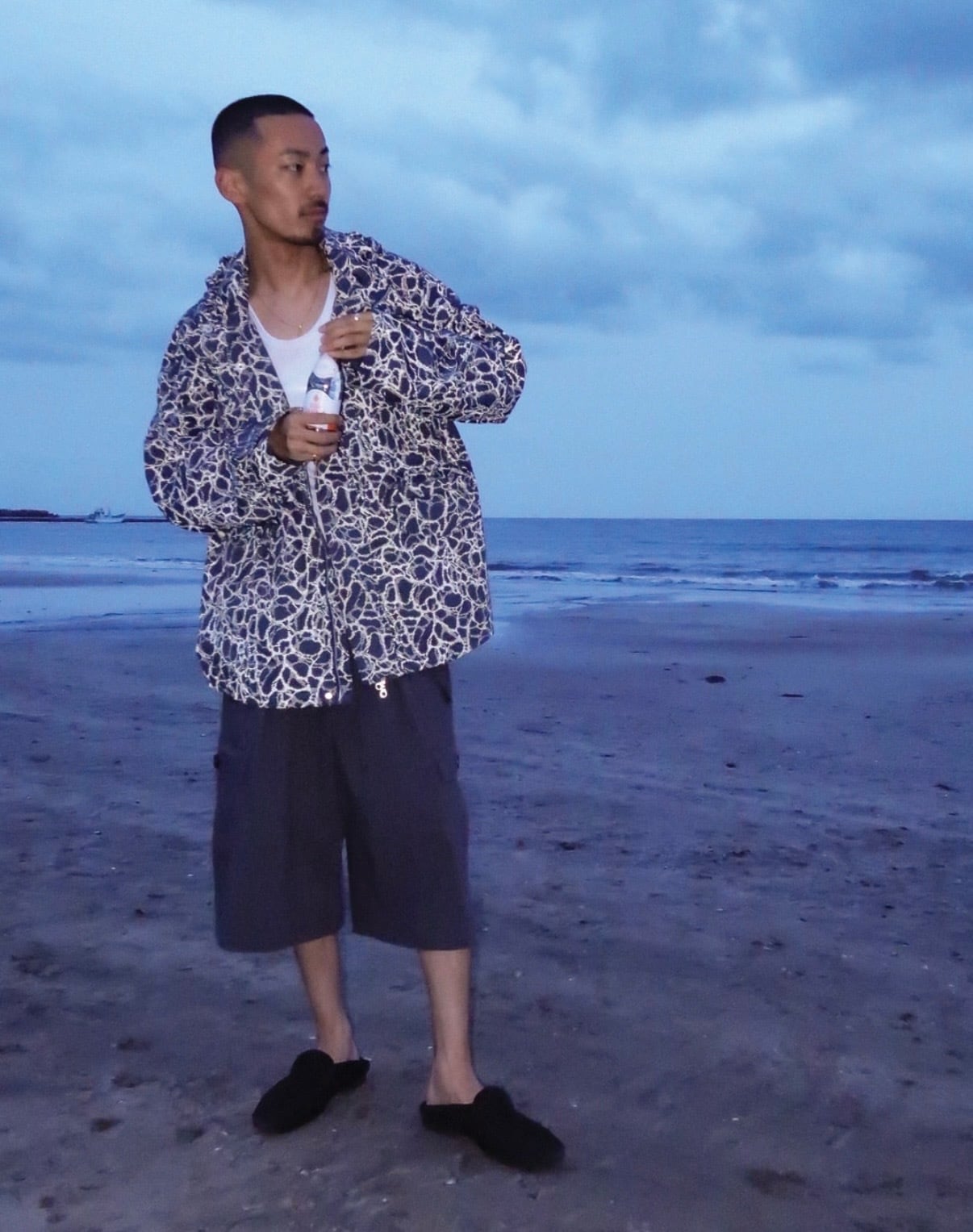 Laid.b ショーツ　2026ss size2 Laid.B | Withdraw From The Field Pants | Deep Sea | HOWDAY