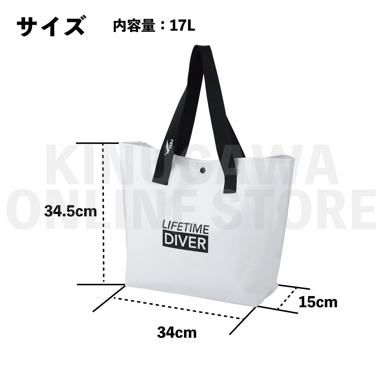 ウォータープロテクトミニトート GULL ガル ダイビングプロテクトバッグ