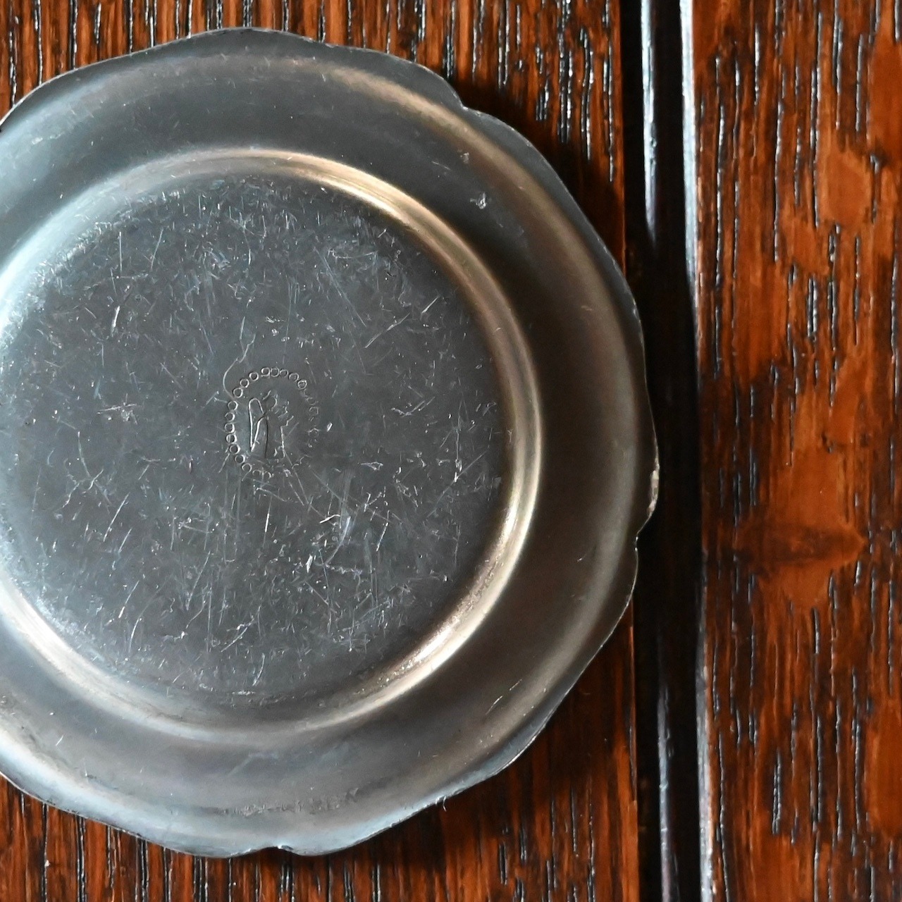 Pewter Plate / ピューター プレート【B】〈 お皿・エタン・収納・店舗什器・食器・アンティーク・ヴィンテージ 〉113968