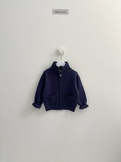 〖取寄〗韓国子供服 / 26winter / Digreen / ロエルニットジップアップ / キッズ / 冬服 *S~2XL*