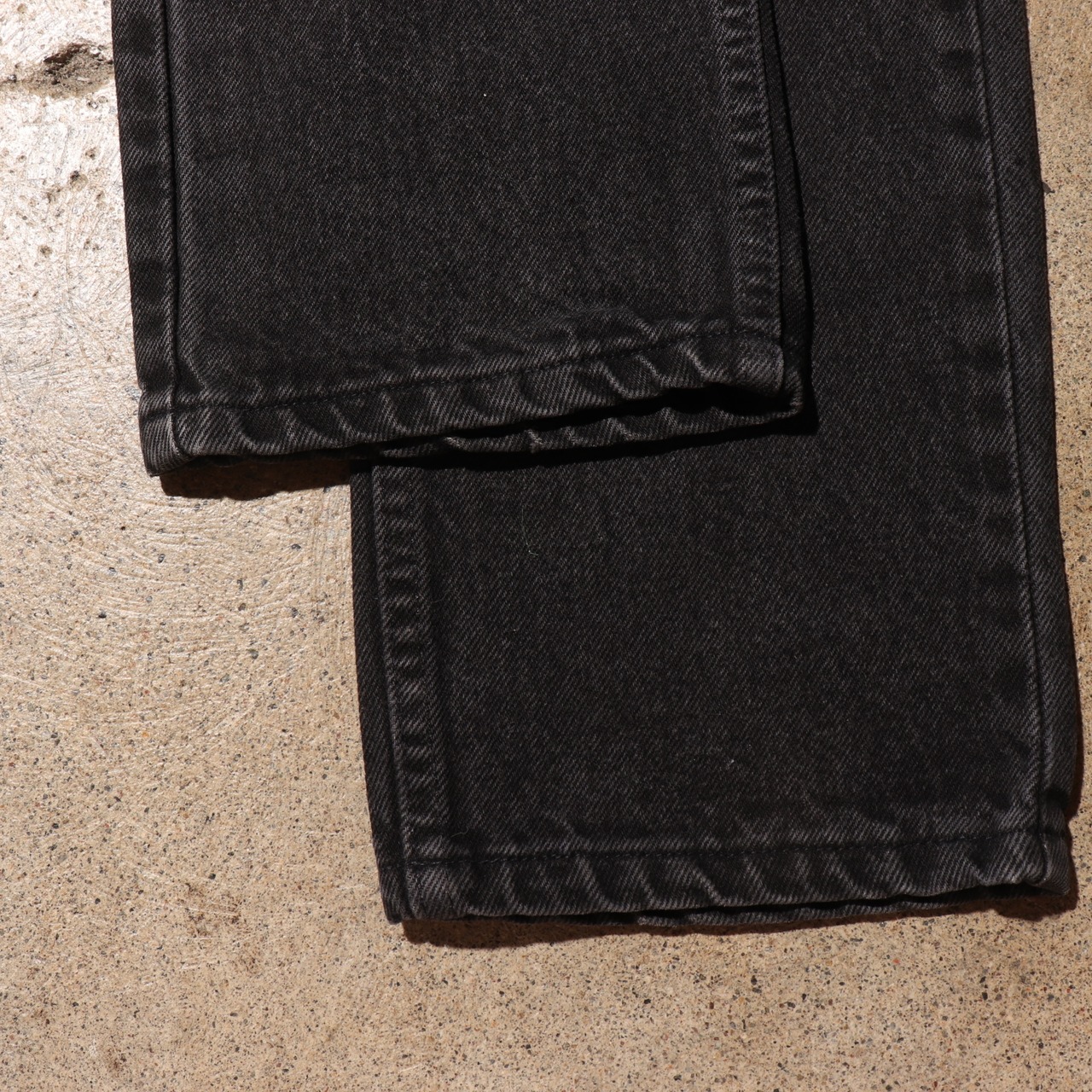 稀少 黒タブ 32×30 Levi’s 505 USA サルファーブラック デニムパンツ リーバイス