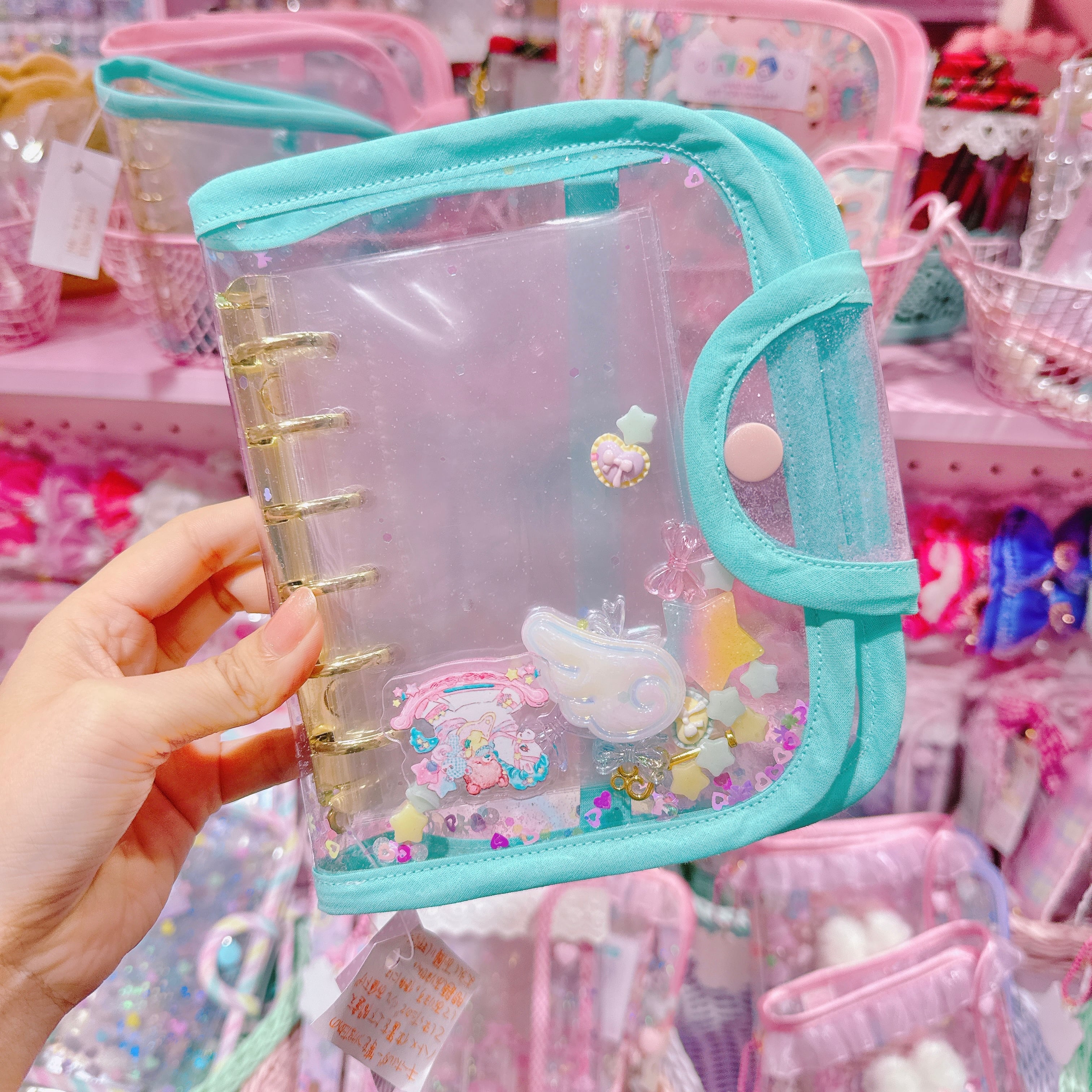 【M6】53-4シール帳(A7)6穴リング