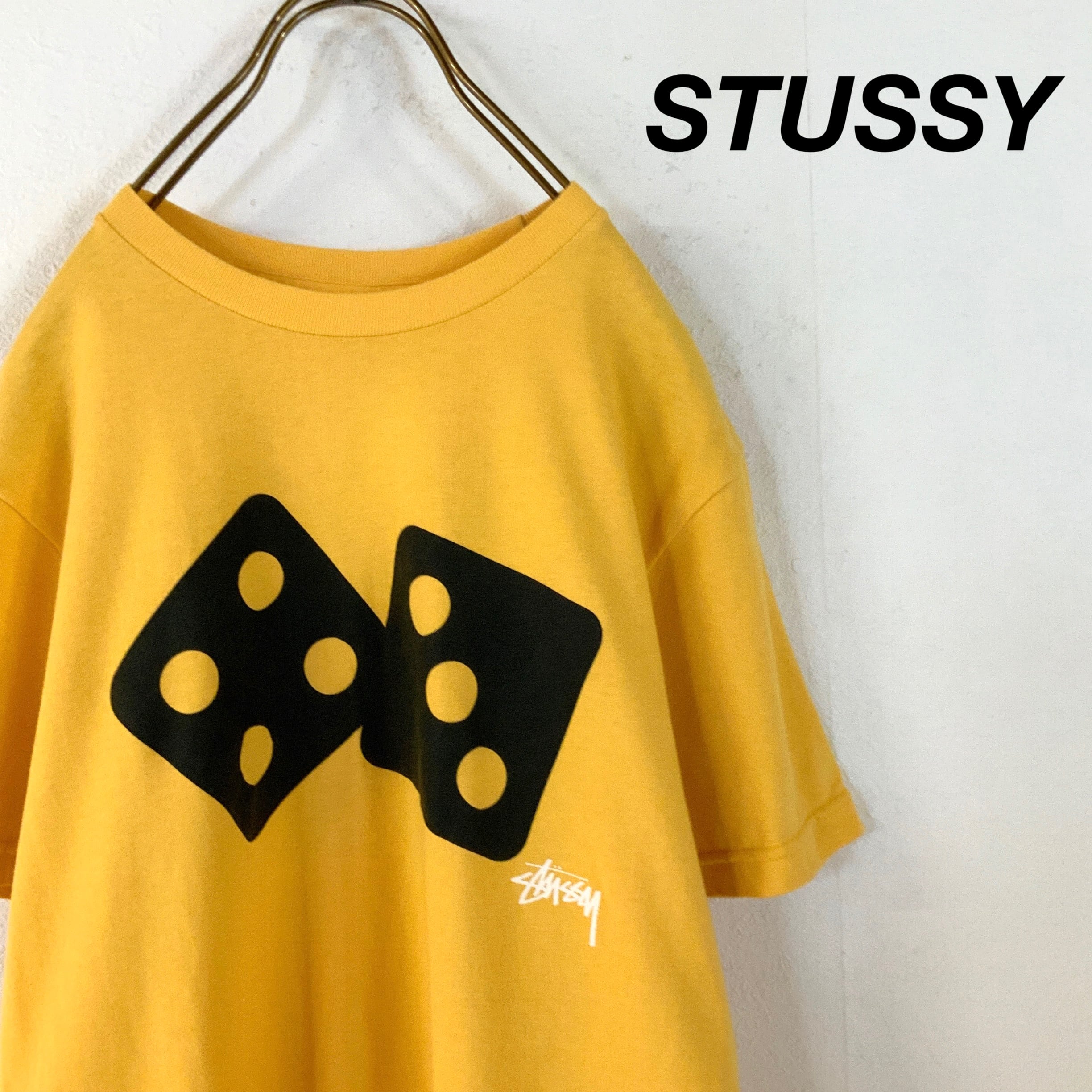 STUSSY Tシャツ 刺繍ロゴ Sサイズ
