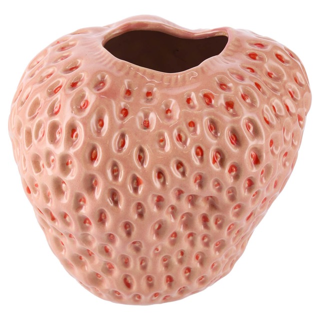 DESPOTS イチゴフラワーベース　ピンクL