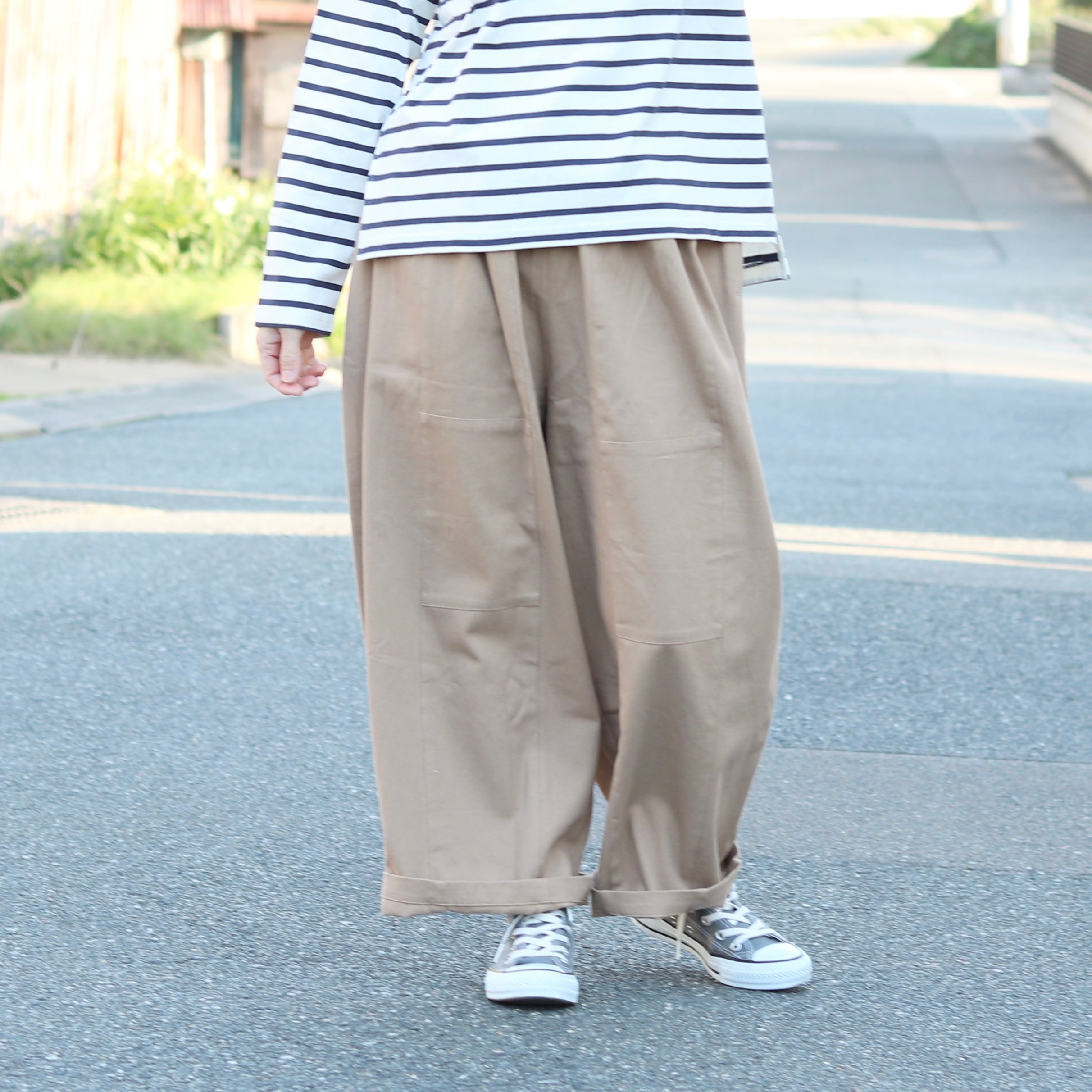 ツイル スウィッチング バルーンパンツ | Zakka so-la
