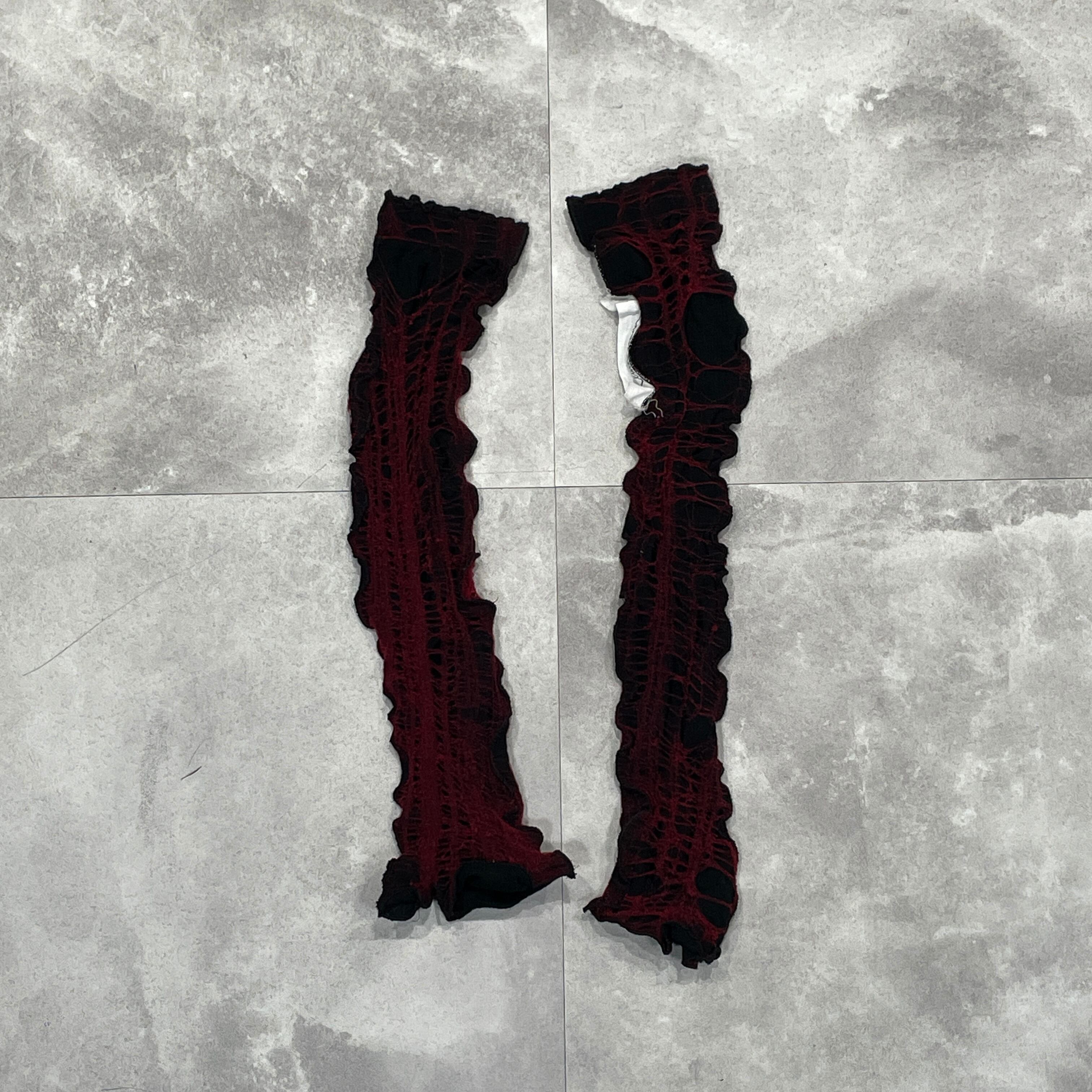 alice auaa 不味く ネットアームウォーマー ネットアームカバー ブラック 