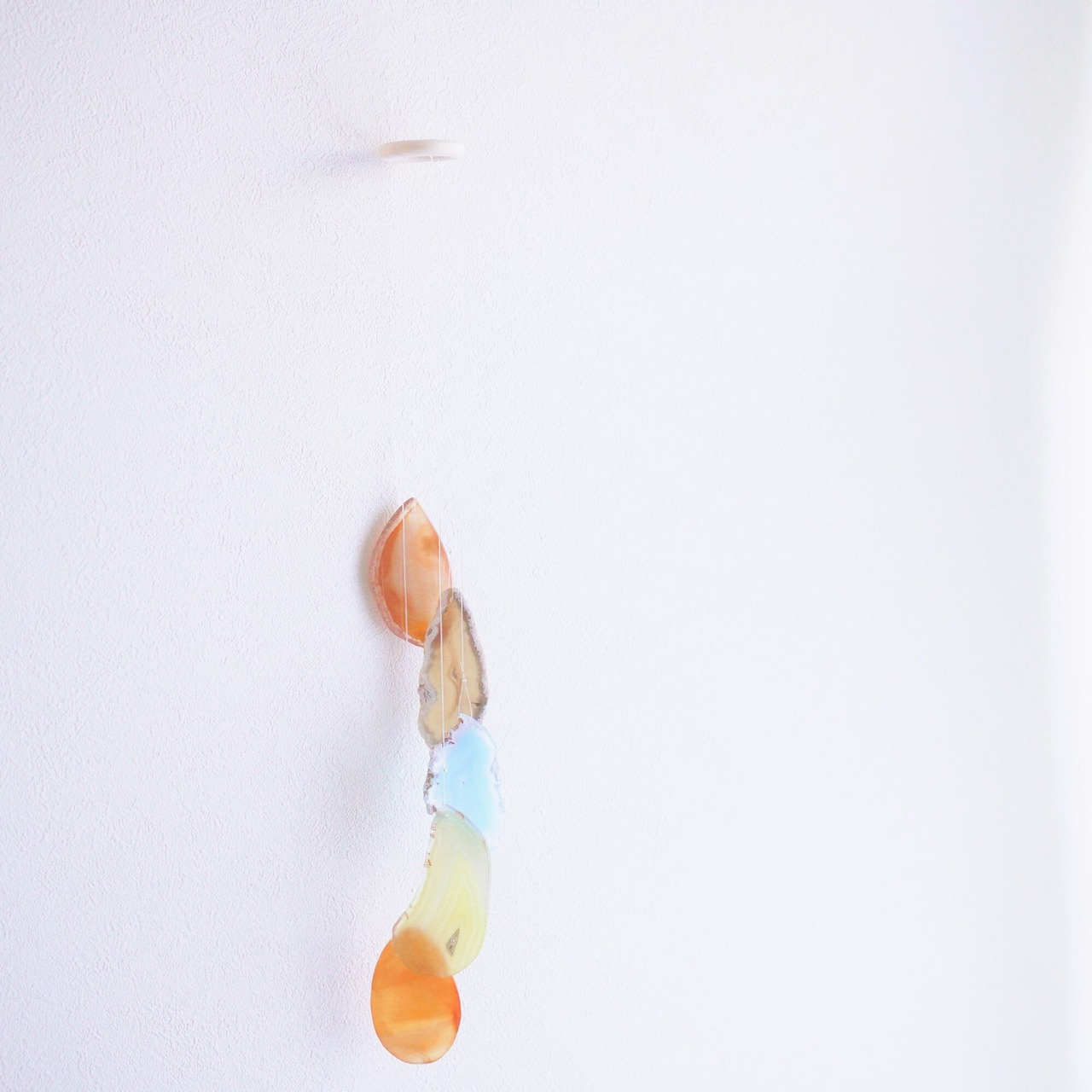 Warm Beach 04 - アゲートヒーリングチャイム / Agate Sun Catcher Wind Chime 472