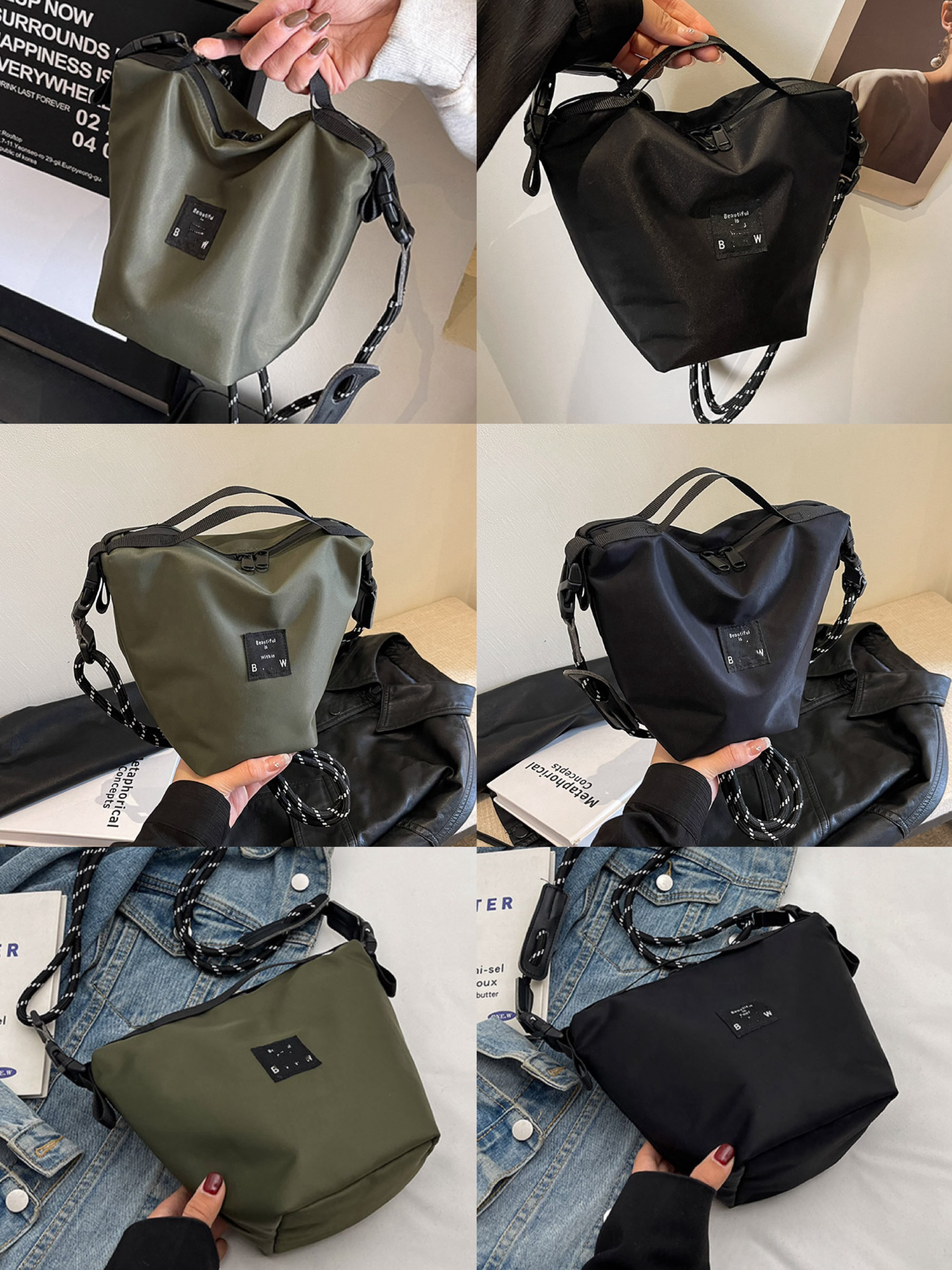 santa様☆ショルダー・サコッシュ・丸角トート・バケツ型トート・バルーンバッグ 8b78f5f8c3b43a2c23b244379ad893