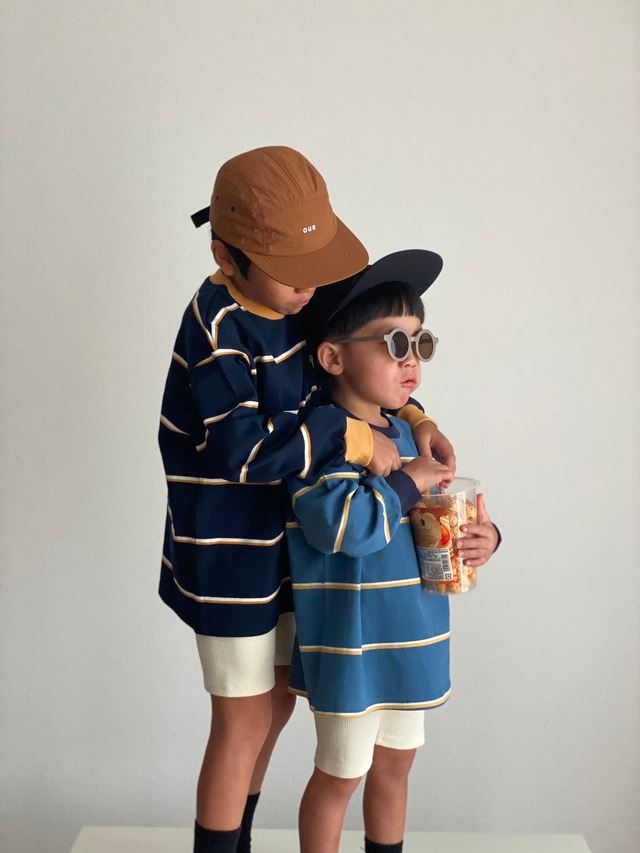 *即納* Joe Joe ストライプロングT キッズ