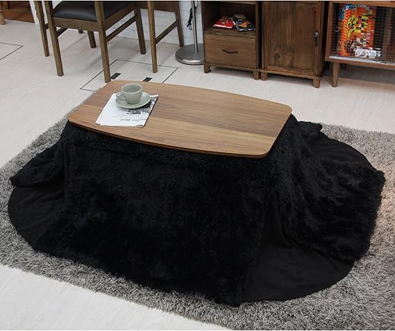 AZUMAYA こたつテーブル コタツ エルフィ ウォールナット 901WAL