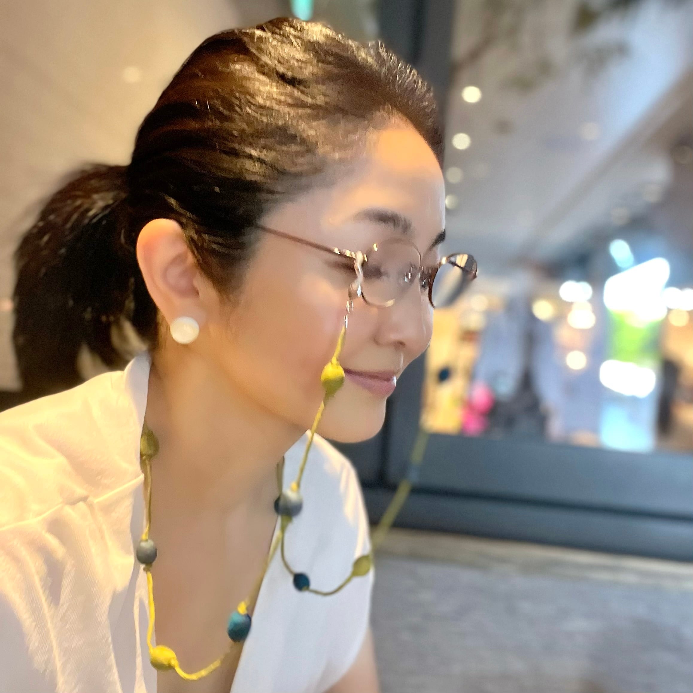 SILK GLASSES CODE （グラスコード）Moegi & Blue | ILLUMINA STYLE