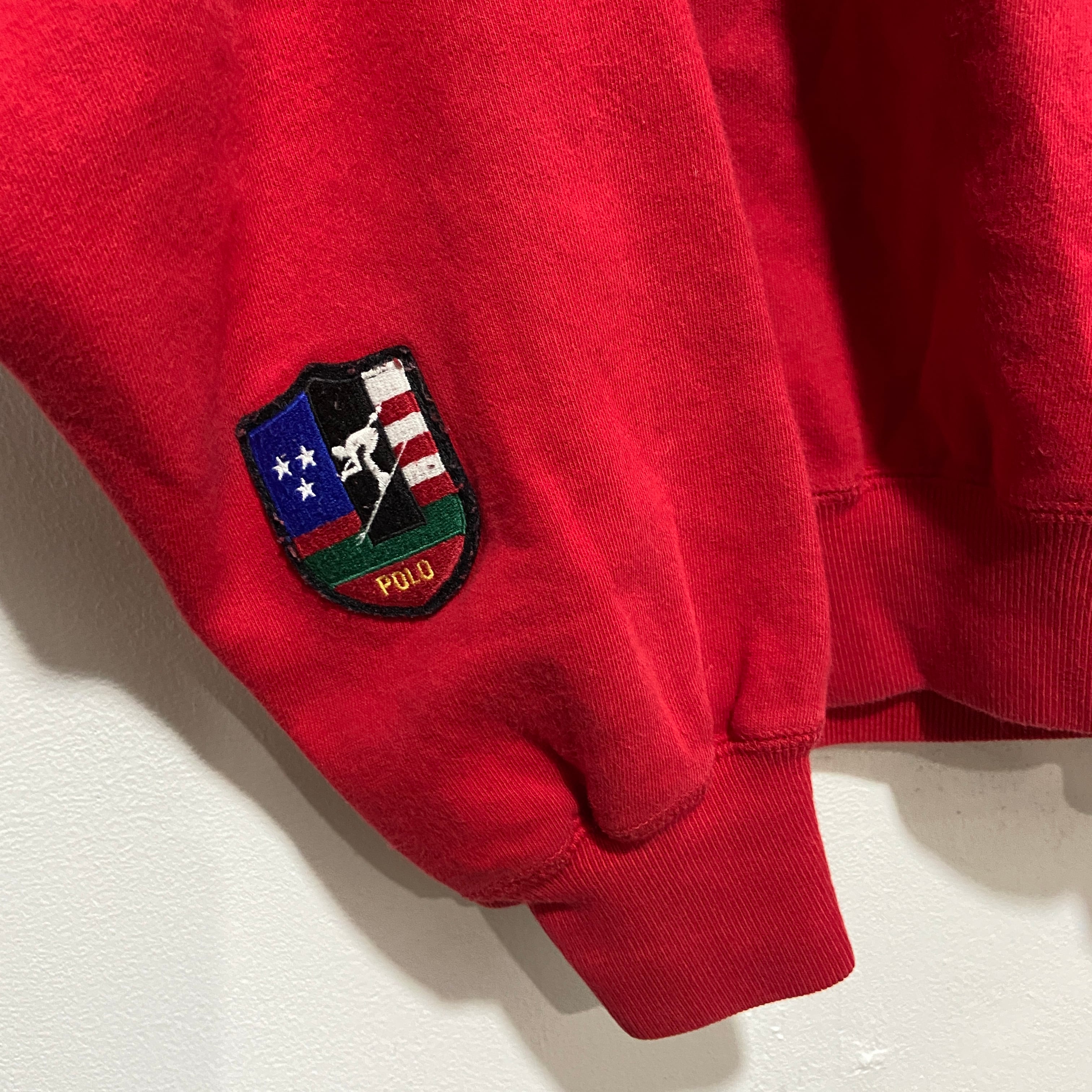 ☆Ralph Lauren☆90s☆マルチボーダースウェット☆スキー☆S☆レア ☆