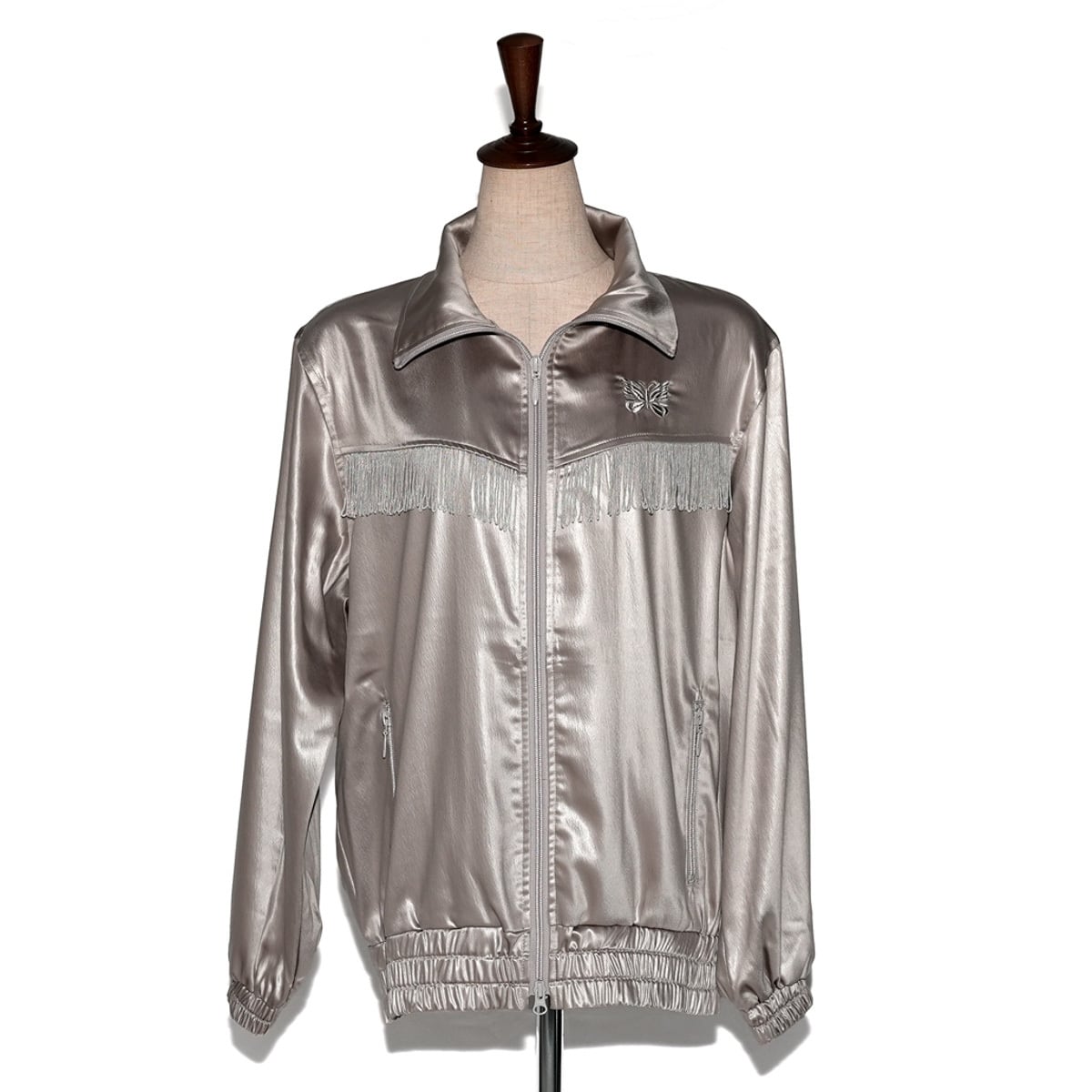 Needles（ニードルズ）/ Fringe Track Jacket - Poly Sateen - サテン 