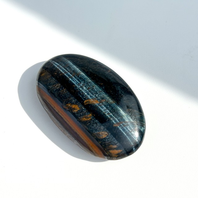 ブルータイガーアイ パーム 51◇ Blue Tiger's eye ◇天然石・鉱物・パワーストーン・インテリア