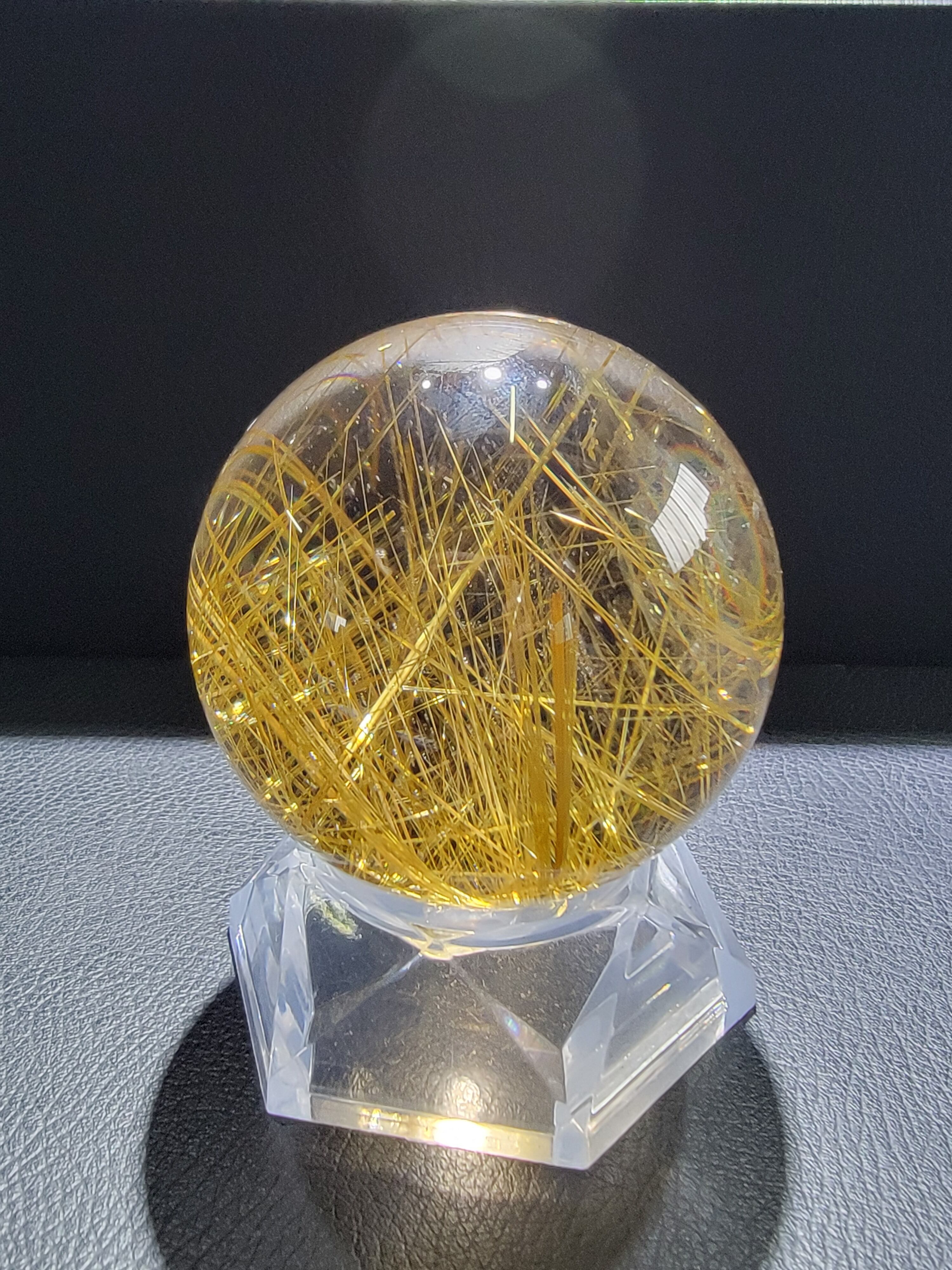 [送料無料][最高級品]　73mmタイチンルチルスフィア