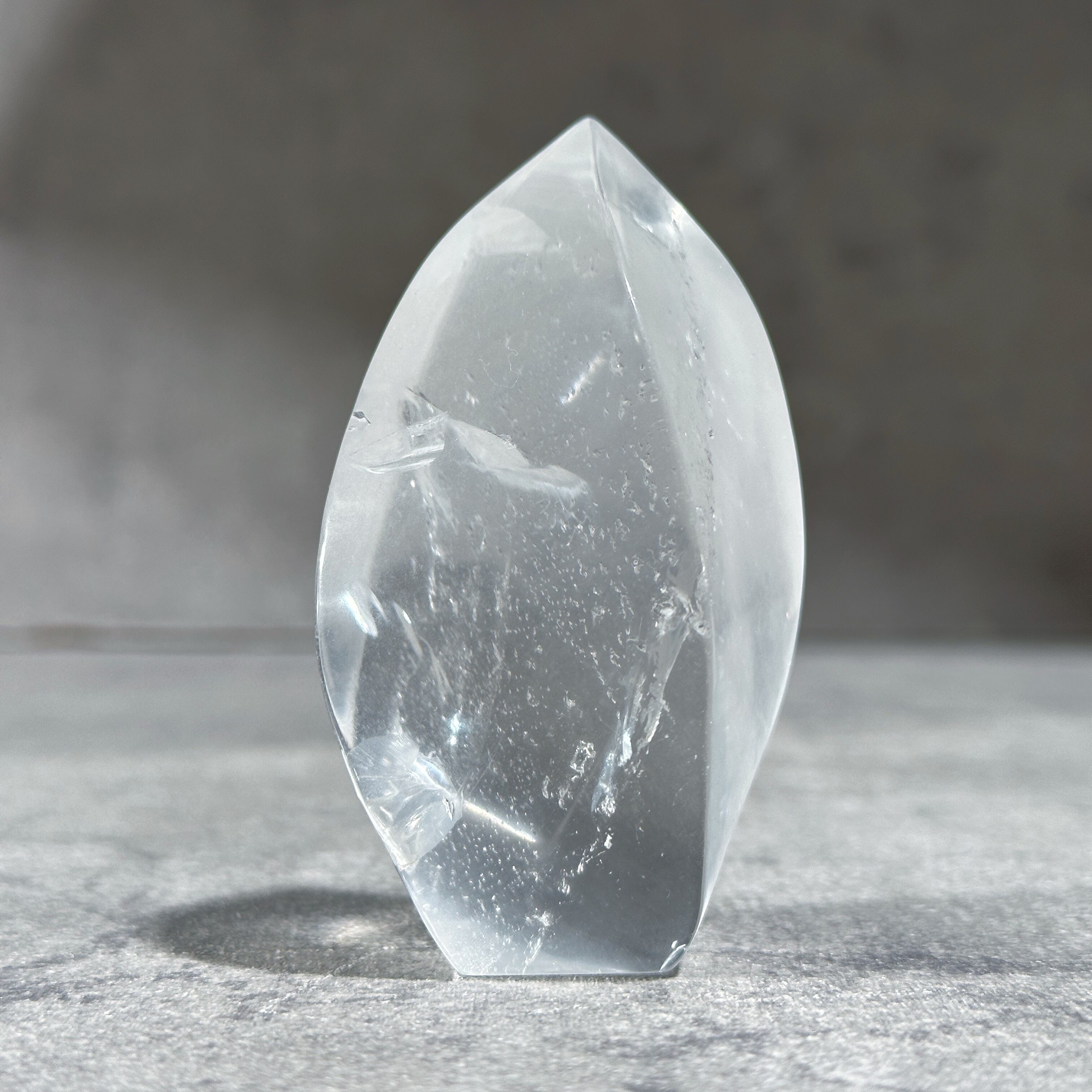 ミナスジェライス産クリアクォーツ フレイム型15◇Clear Quartz◇ 天然石・鉱物・パワーストーン