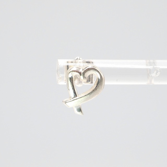 Tiffany&Co. ラビング ハート シングルピアス シルバー925 ティファニー