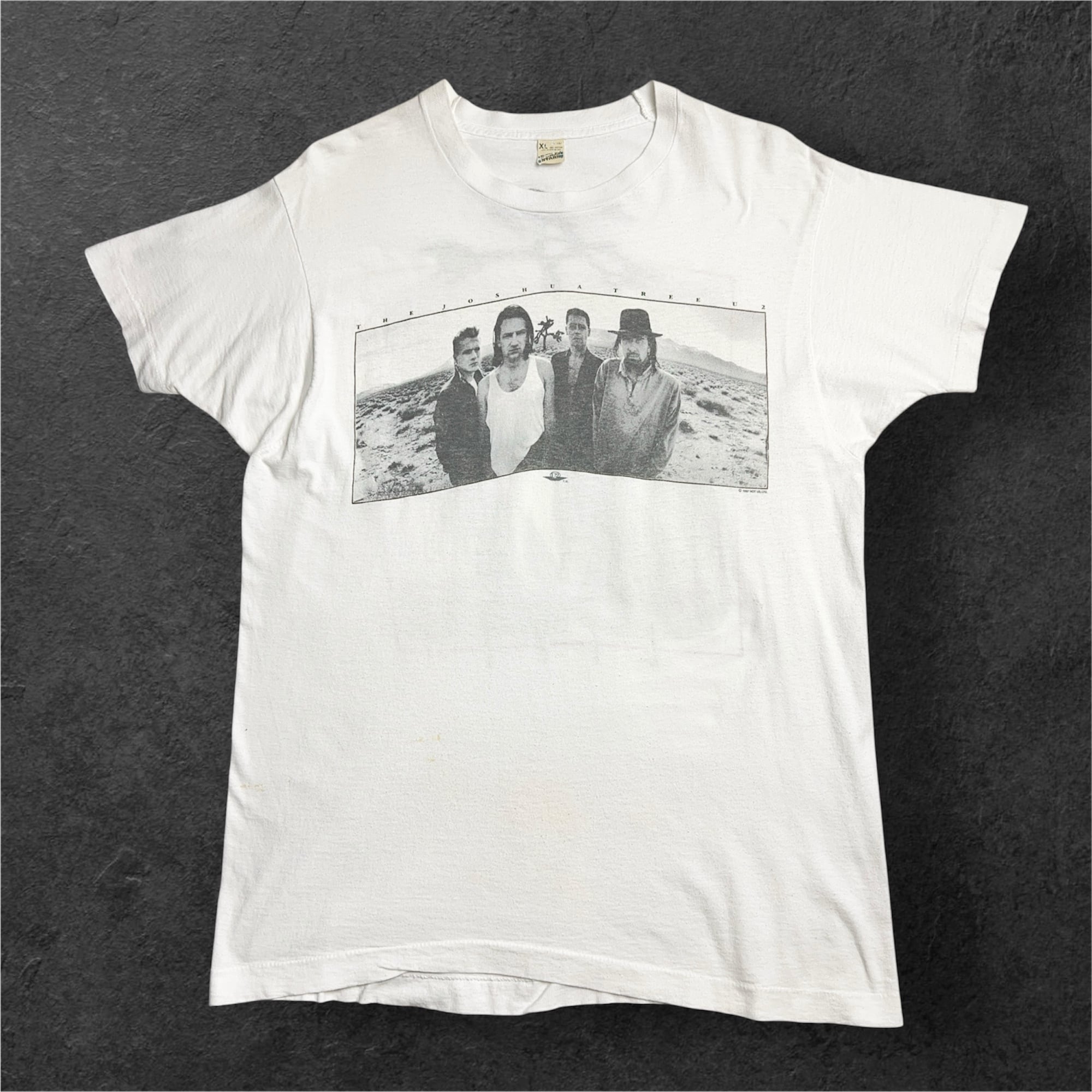 THE JOSHUA TREE グラフィックTシャツ ヴィンテージ 80's U2 THE JOSHUA TREE TOUR 1987 Tshirt 80年代 ユーツー バンドT