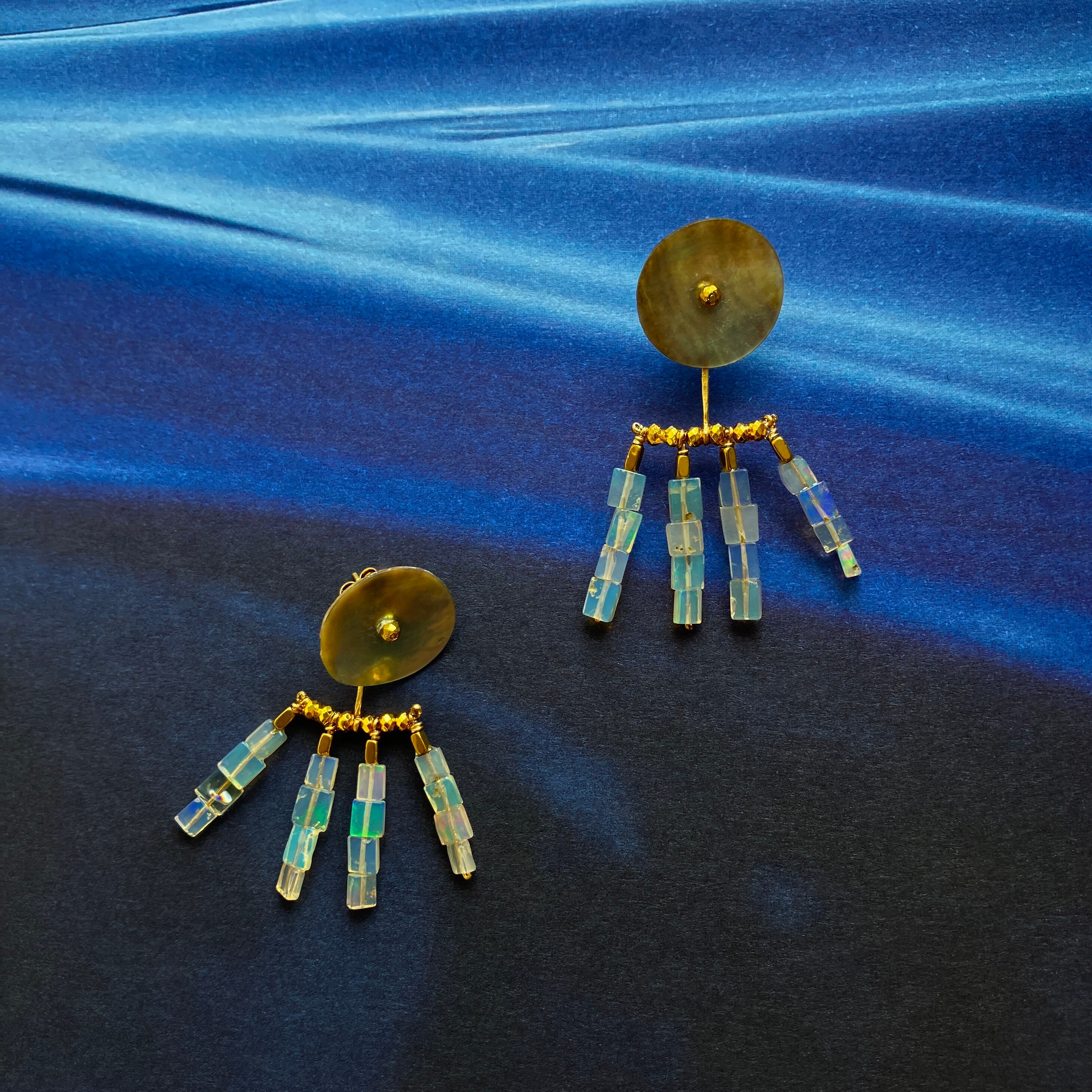 Kappa 河童 2way K14gfピアス 1点もの | simon