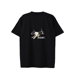 ミニチュア・ブル・テリア　スタンダートTシャツ　バックデザイン