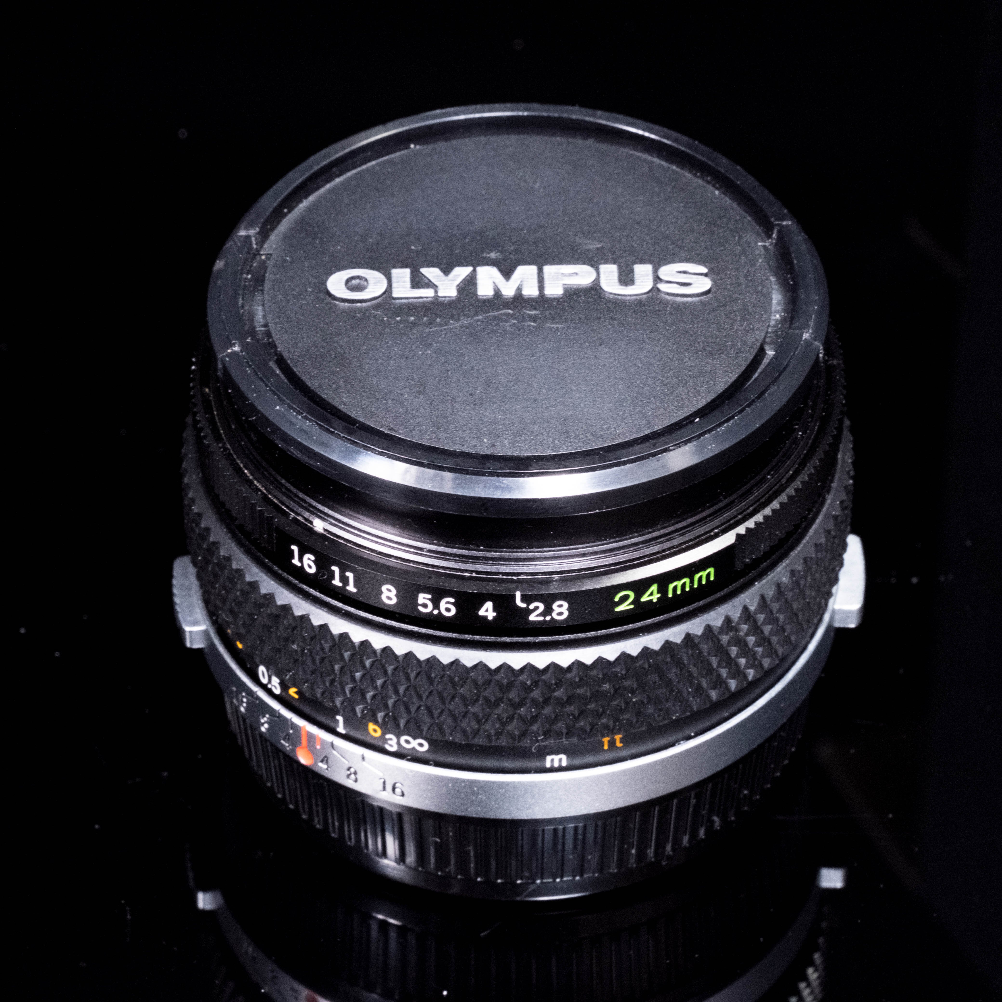 OLYMPUS OM-SYSTEM ZUIKO AUTO-W 24mm F2.8 【ランクA オリンパス 