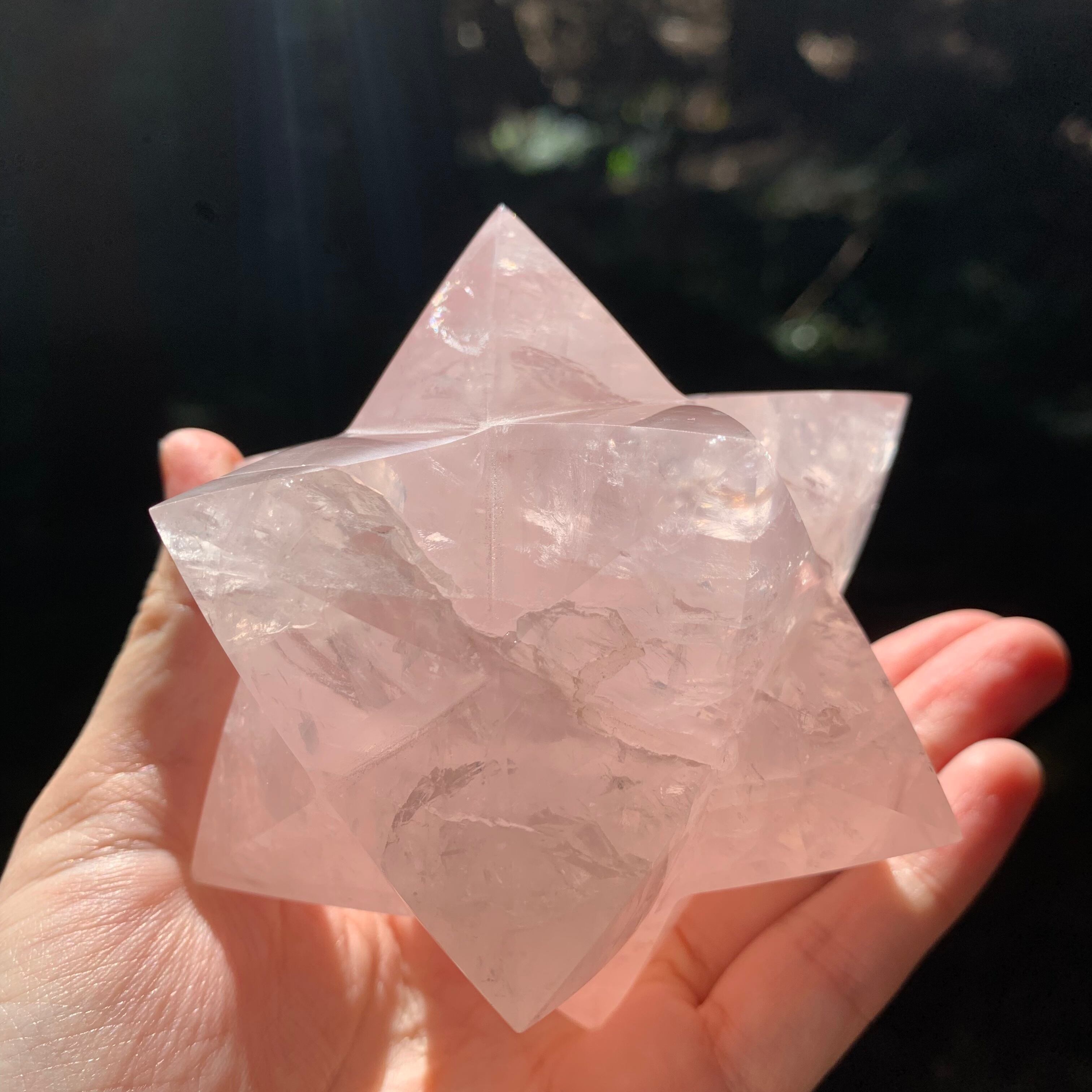 マダガスカル ローズクォーツ アステロイド | +Crystals. 天然石SHOP