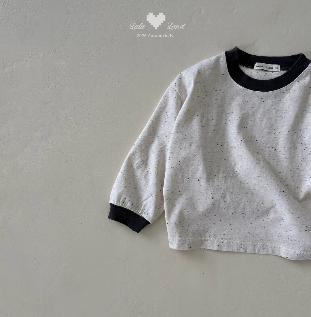 送料無料【予約】/ ミックススターTシャツ /lalaland