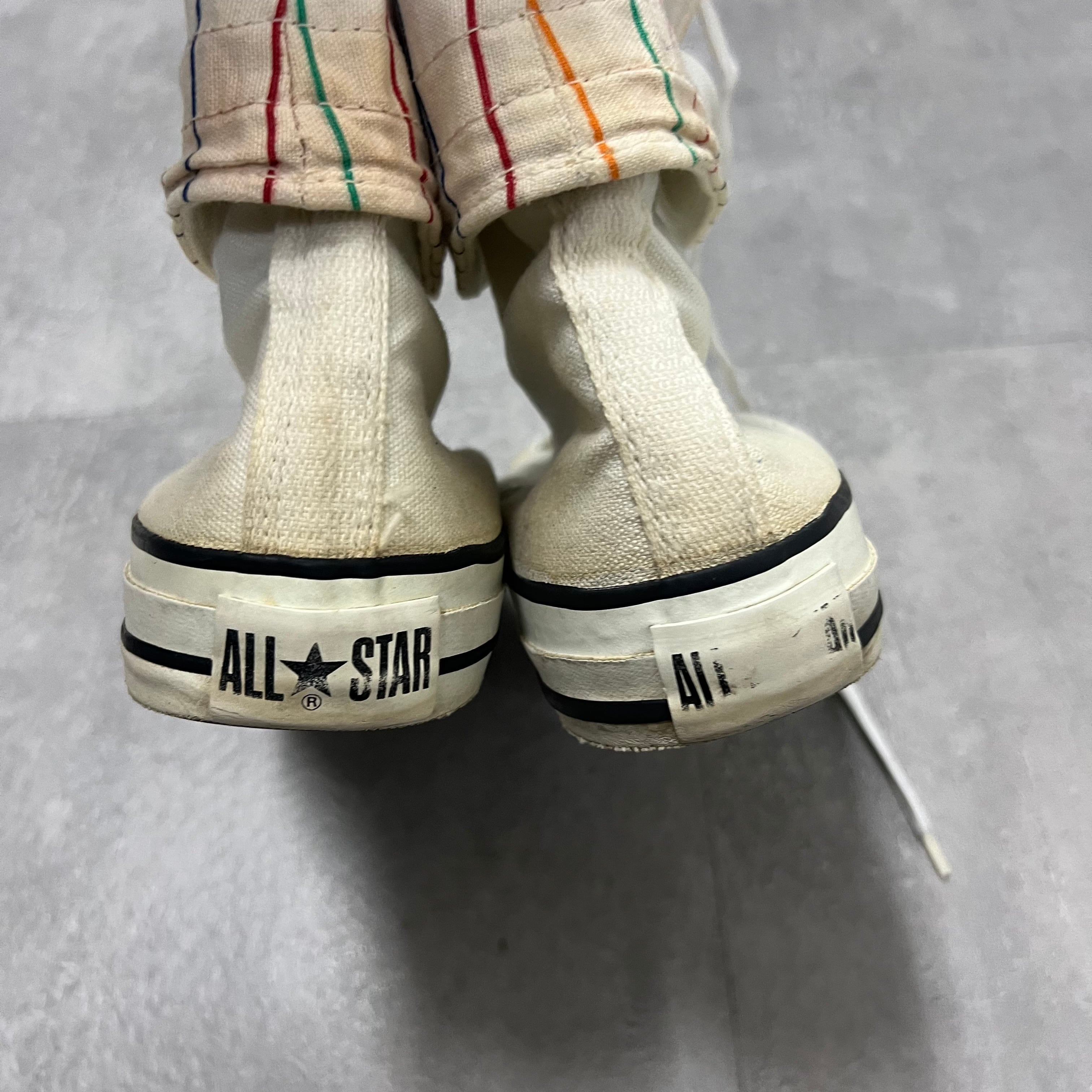 USAアメリカ製80sコンバースconverseニーハイオールスター28.5cm