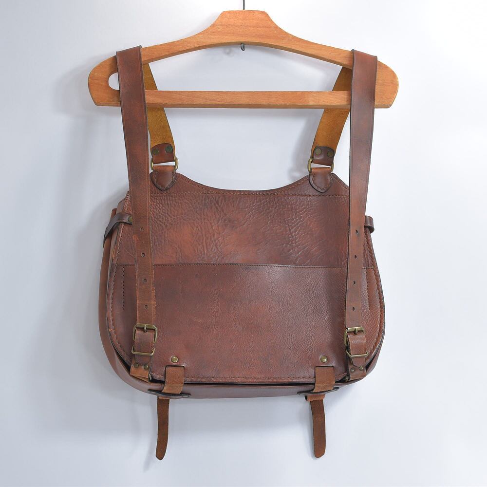 【USA製】ARLINGTON GREENE レザー　バッグ　ヴィンテージ Olive Wax Canvas Adventure Tote | Meanwhile Back on the Farm