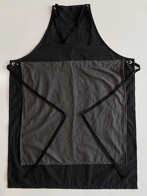 POLITE work apron 01 BK / ポライト ワークエプロン 01（ブラック）